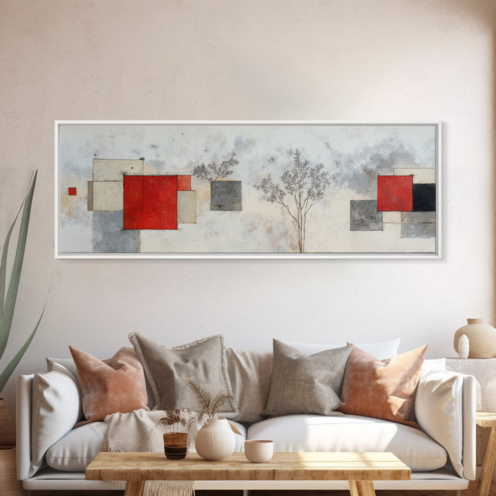 Two Overlapping Organic Shapes Canvas Print, Minimalist Art, Printables, Living Room Decor, Abstract Art, Minimal, MIN-3x1-83