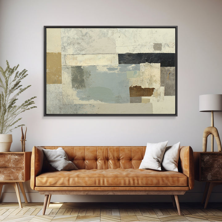 Thin Line Mountain Canvas Print, Minimalist Art, Boho Wall Art, Living Room Decor, Oil Painting, Minimal, Statement Artwork, MIN-3x2-30