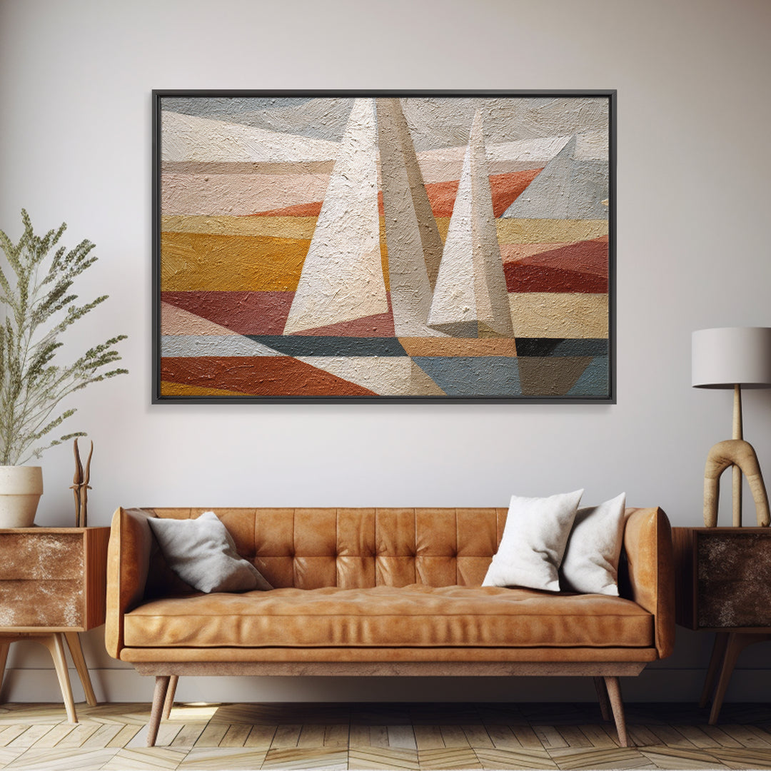 Tiny Sailboat under Open Sky Canvas Print, Minimalist Art, Printable Art, Living Room Decor, Fine Art, Minimal, Neutral Decor, MIN-3x2-66