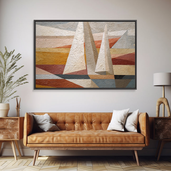 Tiny Sailboat under Open Sky Canvas Print, Minimalist Art, Printable Art, Living Room Decor, Fine Art, Minimal, Neutral Decor, MIN-3x2-66