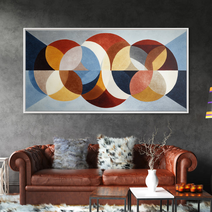 Retro Cocktail Glasses Canvas Print, Midcentury Modern Art, Digital Art, Living Room Decor, Abstract Art, Retro, MMA-2x1-98