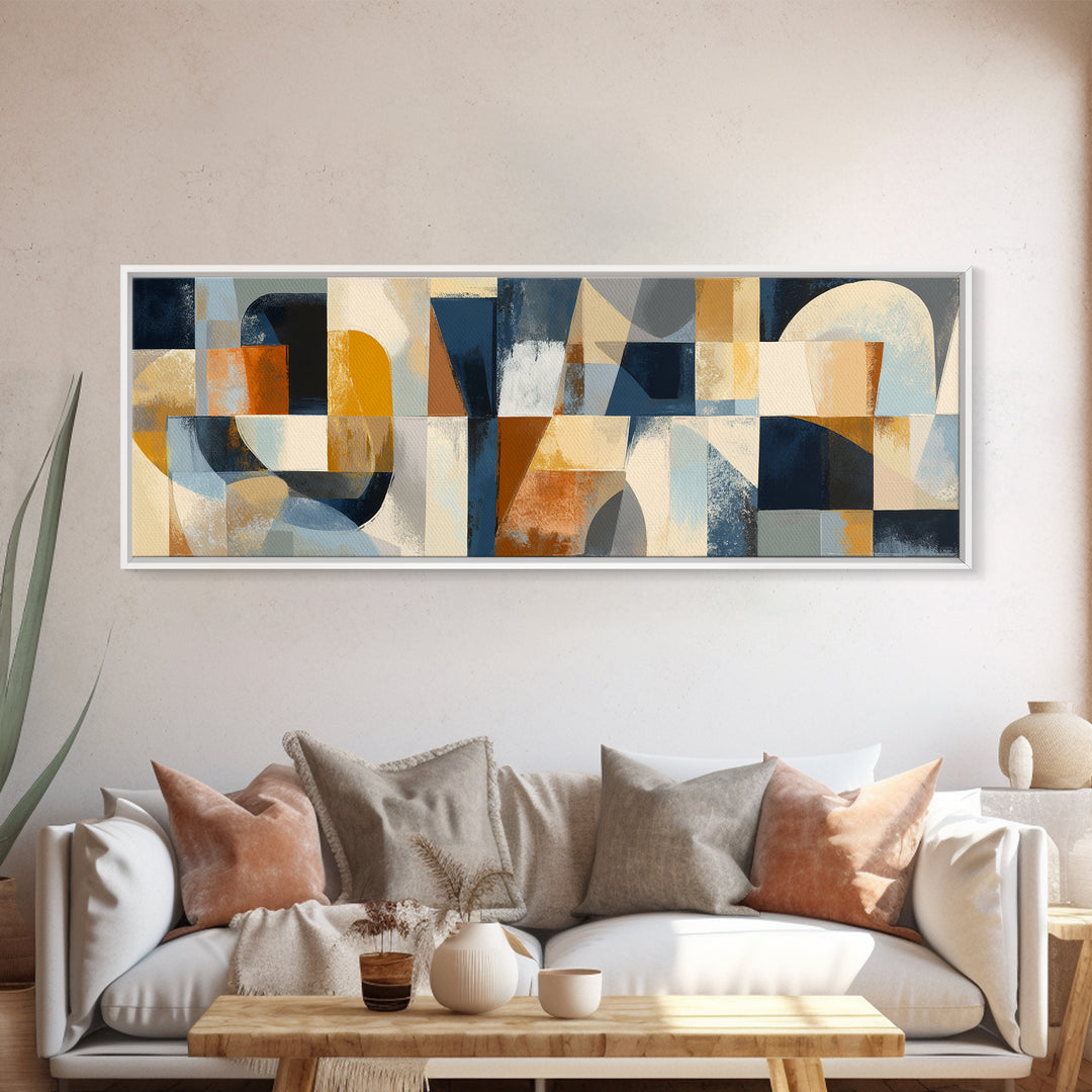Retro Cocktail Glasses Canvas Print, Midcentury Modern Art, Wall Art, Living Room Decor, Abstract Art, Retro, Movie Poster, MMA-3x1-70
