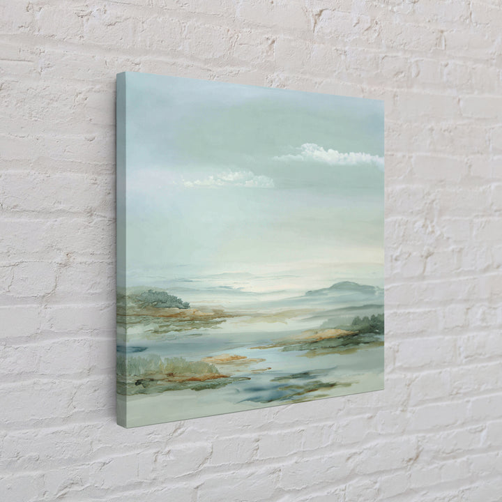 Large Neutral Landscape Framed Canvas Print, Medical Office Art, Art Print, Office Decor, Fine Art, Calm, Printable Art, MOA-1x1-40