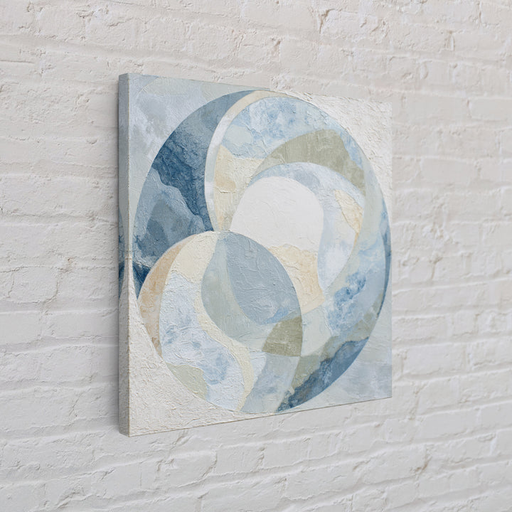 Subtle Marble Texture Framed Canvas Print, Medical Office Art, Medical Wall Art, Office Decor, Oil Painting, Calm, MOA-1x1-43