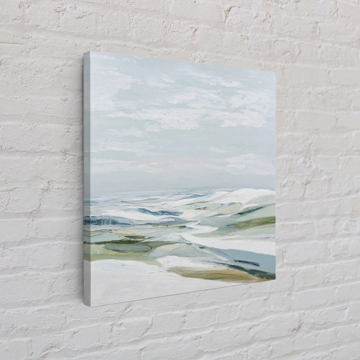 Large Neutral Landscape Framed Canvas Print, Medical Office Art, Brain Poster, Office Decor, Fine Art, Calm, Medical School, MOA-1x1-64