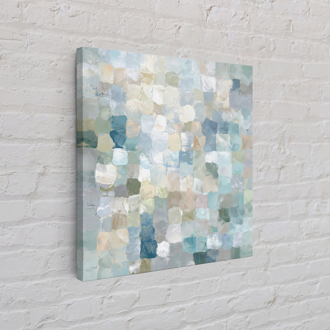 Subtle Marble Texture Framed Canvas Print, Medical Office Art, Gallery Decor, Office Decor, Fine Art, Calm, Contemporary Art, MOA-1x1-67