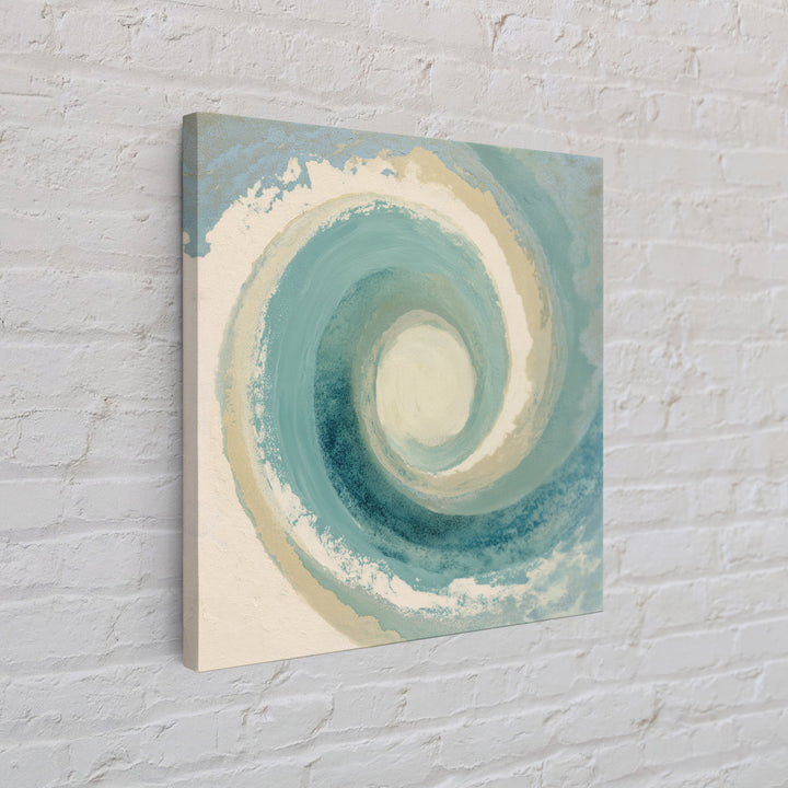 Abstract Healing Spiral Canvas Print, Medical Office Art, Boho Decor, Office Decor, Abstract Art, Calm, Printable Wall Art, MOA-1x1-87