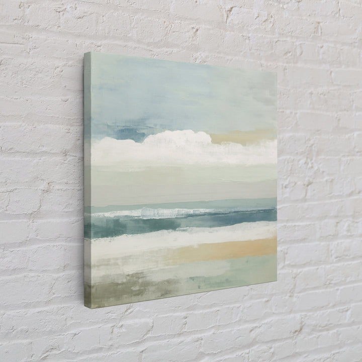 Simple Line Figure Canvas Print, Medical Office Art, Science Art, Office Decor, Fine Art, Calm, Textured Painting, MOA-1x1-90