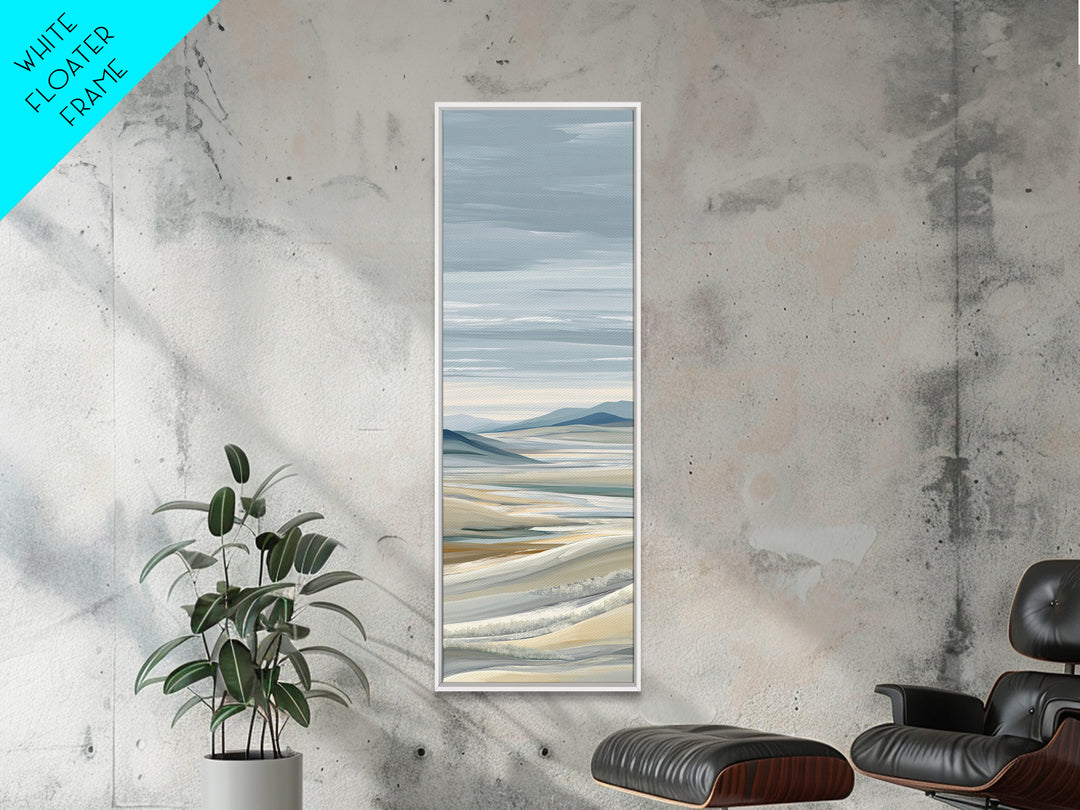 Large Neutral Landscape Canvas Print, Medical Office Art, Healthcare Wall Art, Office Decor, Oil Painting, Calm, Gallery Decor, MOA-1x3-100