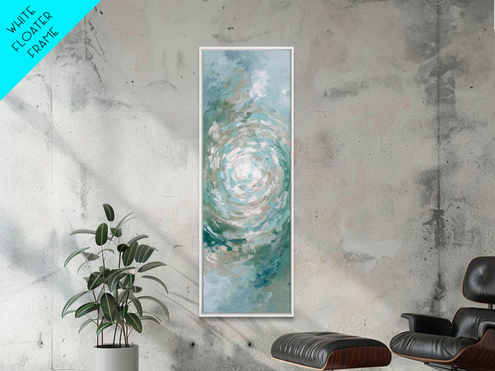 Abstract Healing Spiral Canvas Print, Medical Office Art, Office Decor, Abstract Art, Calm, Anatomy Wall Art, MOA-1x3-27