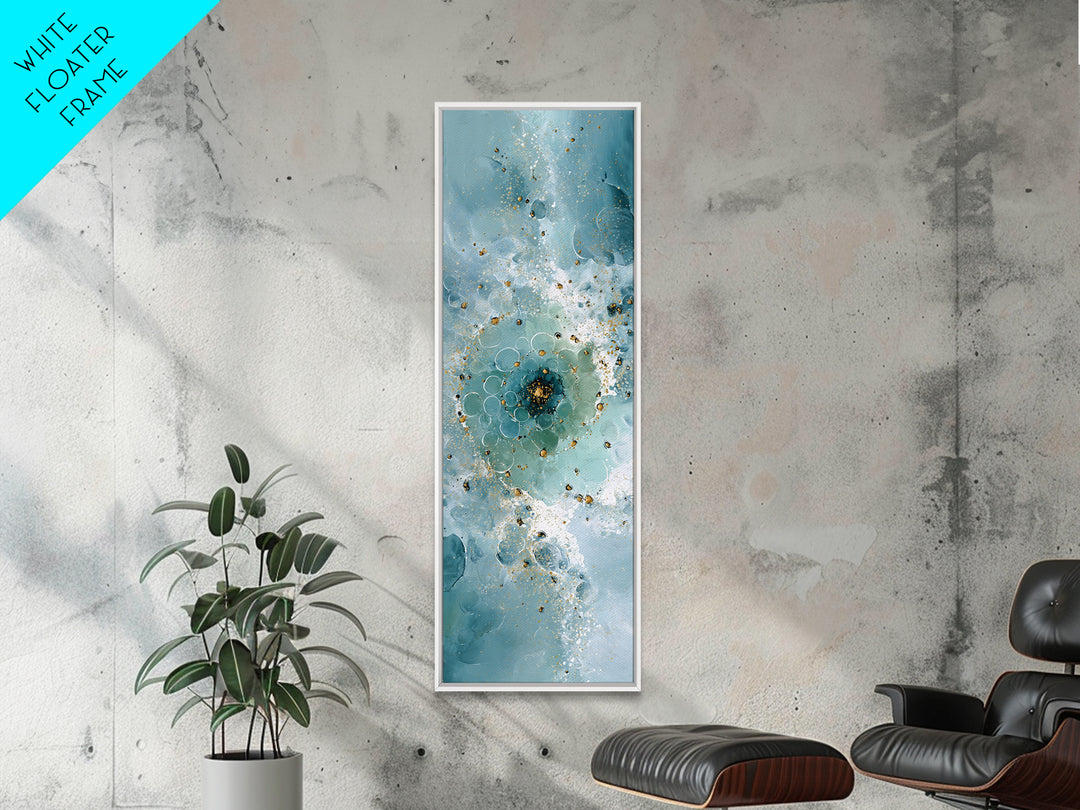 Abstract Healing Spiral Canvas Print, Medical Office Art, Medical Decor, Office Decor, Calm, Science Art, Neuroscience Art, MOA-1x3-51