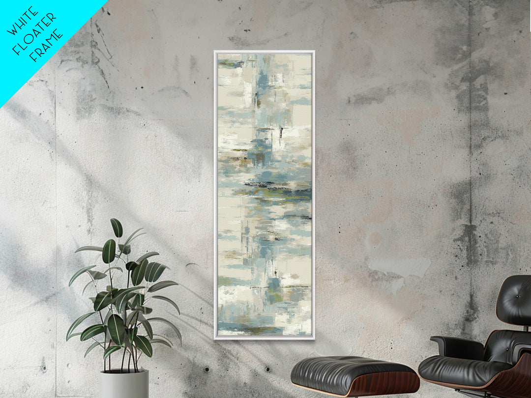 Clean Geometric Composition Canvas Print, Medical Office Art, Fine Art Print, Office Decor, Abstract Art, Calm, Wall Decor, MOA-1x3-94