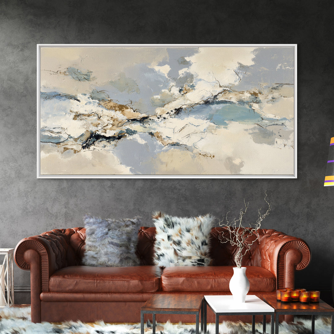 Simple Line Figure Canvas Print, Medical Office Art, Room Decor, Office Decor, Oil Painting, Calm, Medical Student Gift, MOA-2x1-62