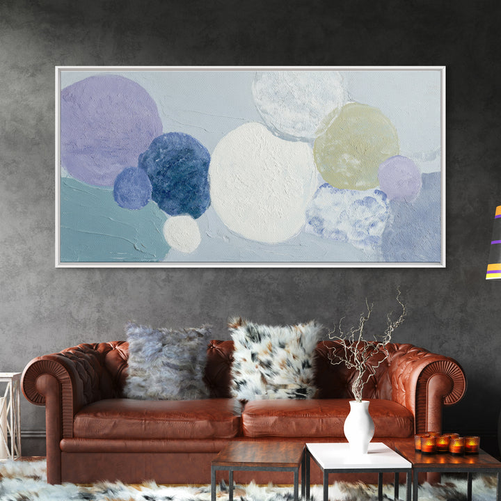 Lavender Botanical Still Life Canvas Print, Medical Office Art, Dental Office Decor, Office Decor, Oil Painting, Calm, MOA-2x1-89