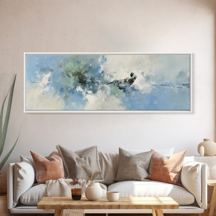 Simple Line Figure Framed Canvas Print, Medical Office Art, Printable Card, Office Decor, Fine Art, Calm, School Nurse Art, MOA-3x1-58