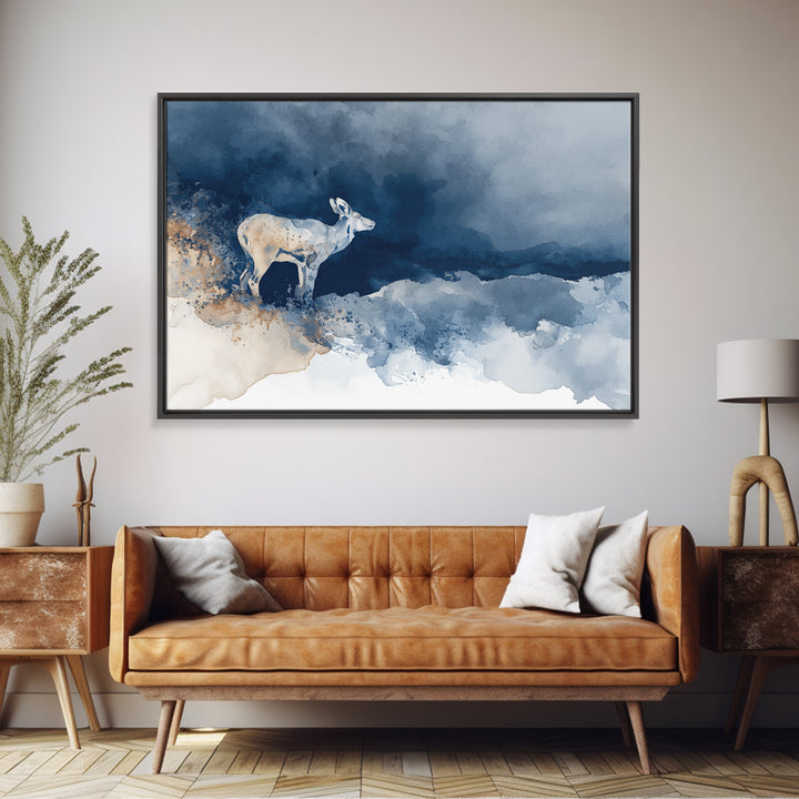 Large Neutral Landscape Framed Canvas Print, Medical Office Art, Medical Office Decor, Office Decor, Calm, Nurse Wall Art, MOA-3x2-20