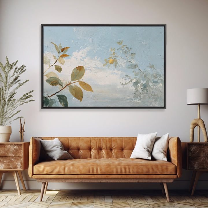 Fresh Citrus and Leaves for Bright Optimism Framed Canvas Print, Medical Office Art, Dental Office Decor, Office Decor, Calm, MOA-3x2-28