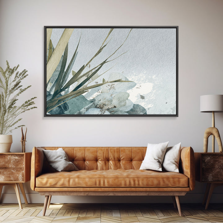 Clean Geometric Composition Canvas Print, Medical Office Art, Printable Card, Office Decor, Abstract Art, Calm, MOA-3x2-38