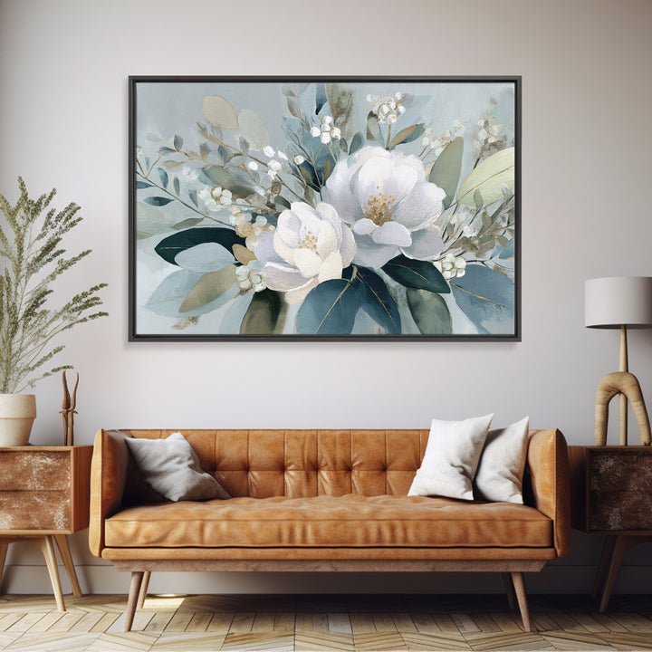 Lavender Botanical Still Life Canvas Print, Medical Office Art, Heart Anatomy Print, Office Decor, Oil Painting, Calm, MOA-3x2-49