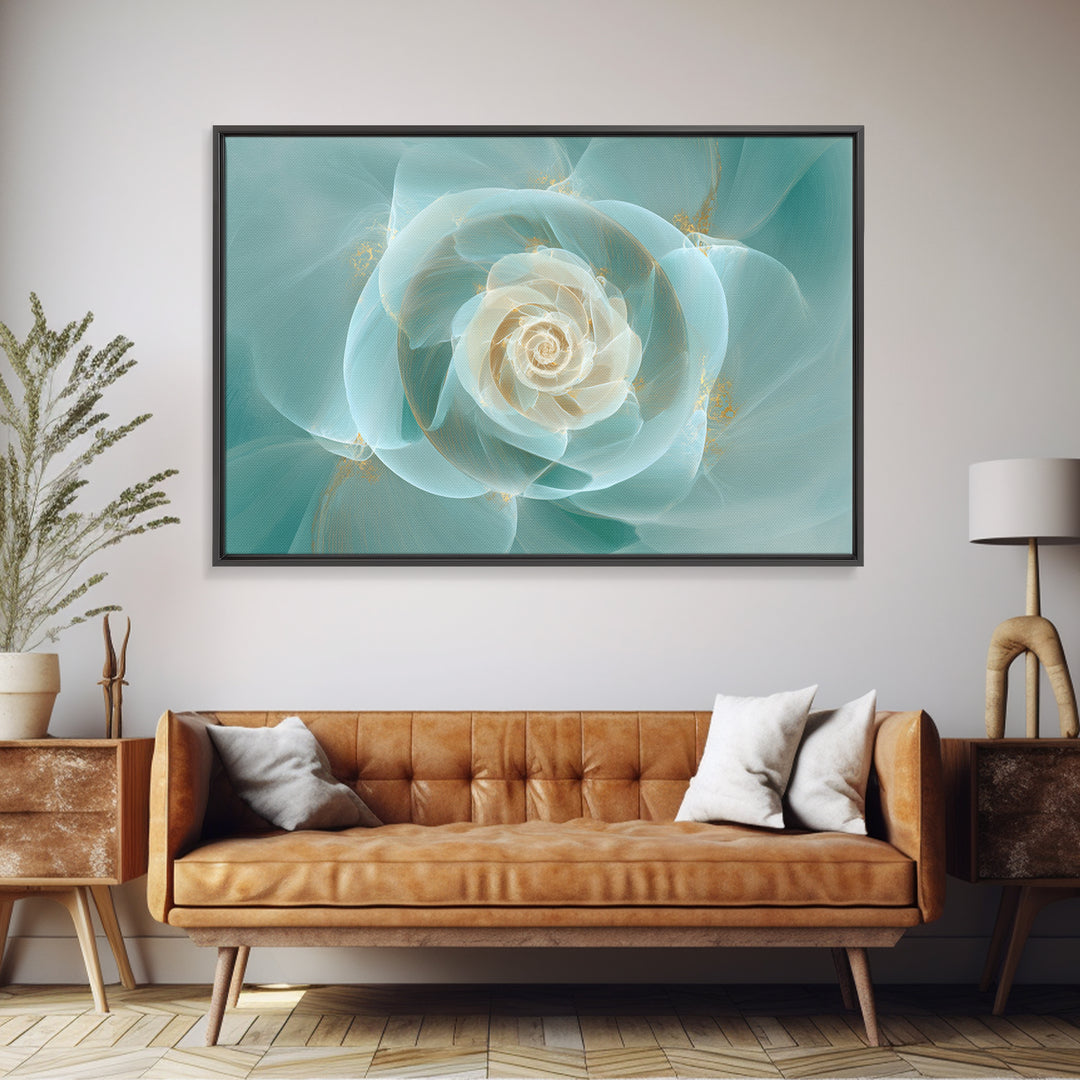Abstract Healing Spiral Canvas Print, Medical Office Art, Textured Painting, Office Decor, Abstract Art, Calm, Minimalist Art, MOA-3x2-67