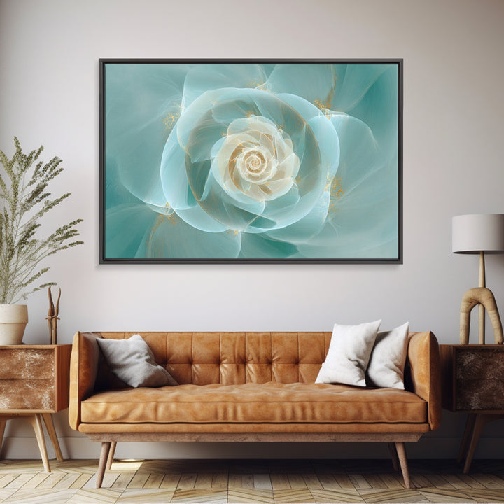 Abstract Healing Spiral Canvas Print, Medical Office Art, Textured Painting, Office Decor, Abstract Art, Calm, Minimalist Art, MOA-3x2-67