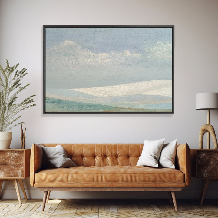 Coastal Shells and Water Study Framed Canvas Print, Medical Office Art, Art Print, Office Decor, Fine Art, Calm, Printable Art, MOA-3x2-96