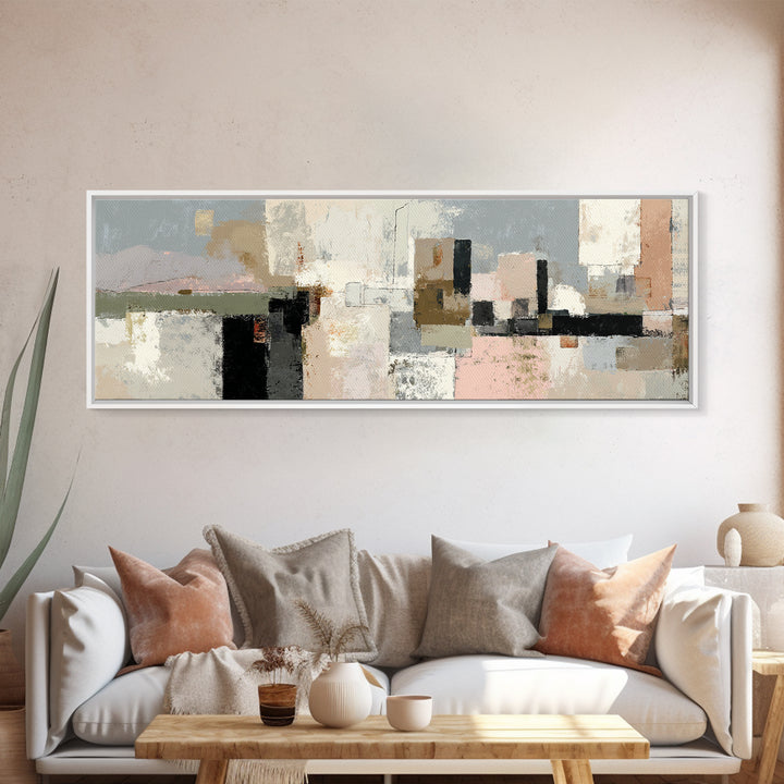 Modern Animal Portrait Canvas Print, Modern Art, Large Wall Art, Living Room Decor, Fine Art, Modern, Living Room Wall Art, MOD-3x1-86