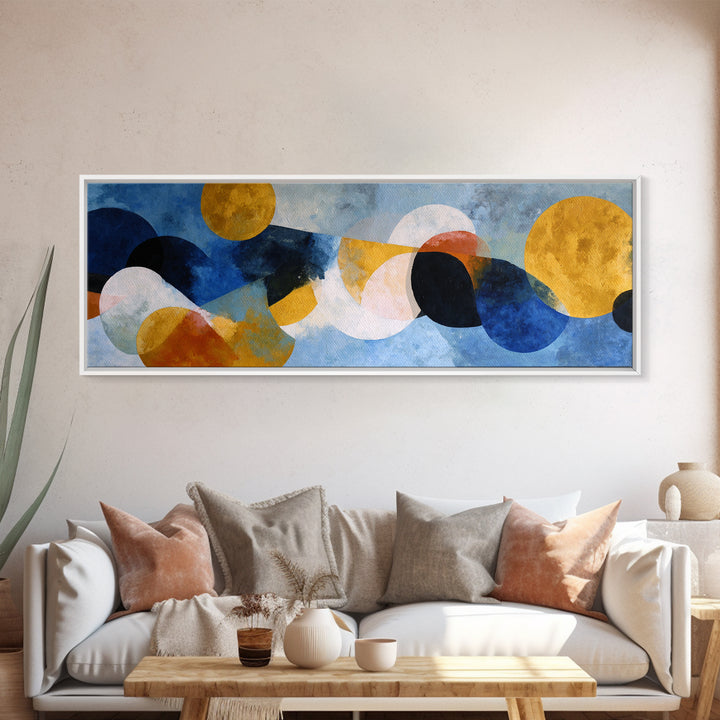 High Contrast Gallery Abstract Canvas Print, Modern Art, Minimalist Decor, Living Room Decor, Abstract Art, Modern, Art Deco, MOD-3x1-88