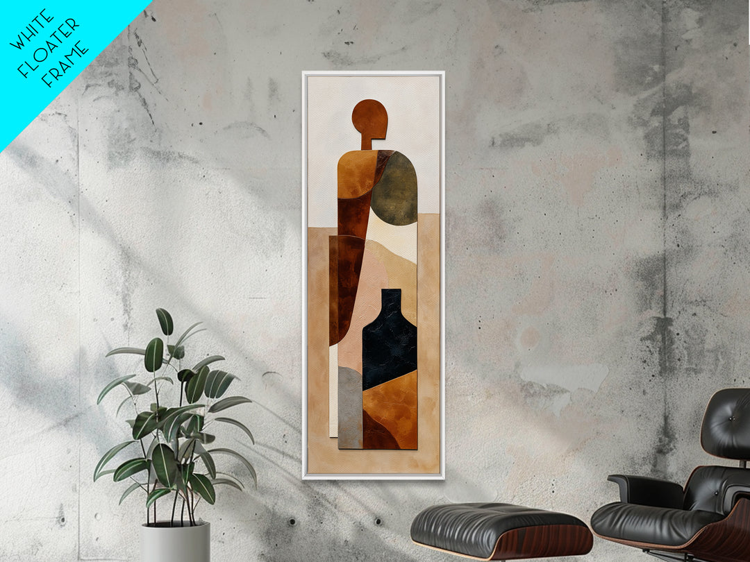 Brown Leather and Whiskey Still Life Canvas Print, Monochrome Art, Abstract Art, Living Room Decor, Mono, Bedroom Wall Art, MON-1x3-11