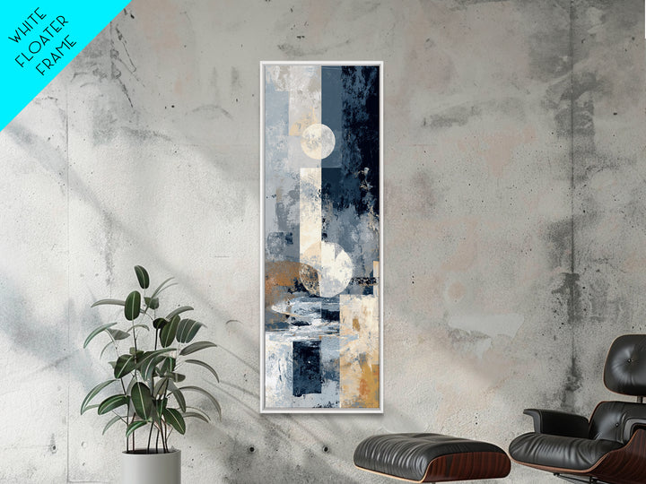 Silver Ocean Moonlight Scene Canvas Print, Monochrome Art, Contemporary Art, Living Room Decor, Fine Art, Mono, Original Art, MON-1x3-7