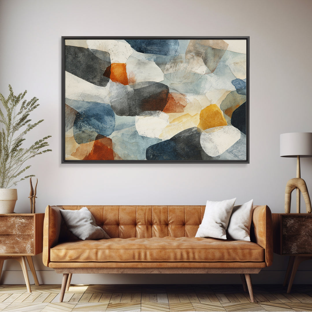 Black Ink Abstract Canvas Print, Monochrome Art, Printable Art, Living Room Decor, Abstract Art, Mono, Minimalist Wall Art, MON-3x2-58