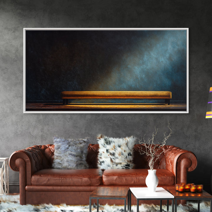Soundproof Foam Pattern Transformed into Art Canvas Print, Music Studio Art, Minimalist Decor, Studio Decor, Rhythm, MSA-2x1-15