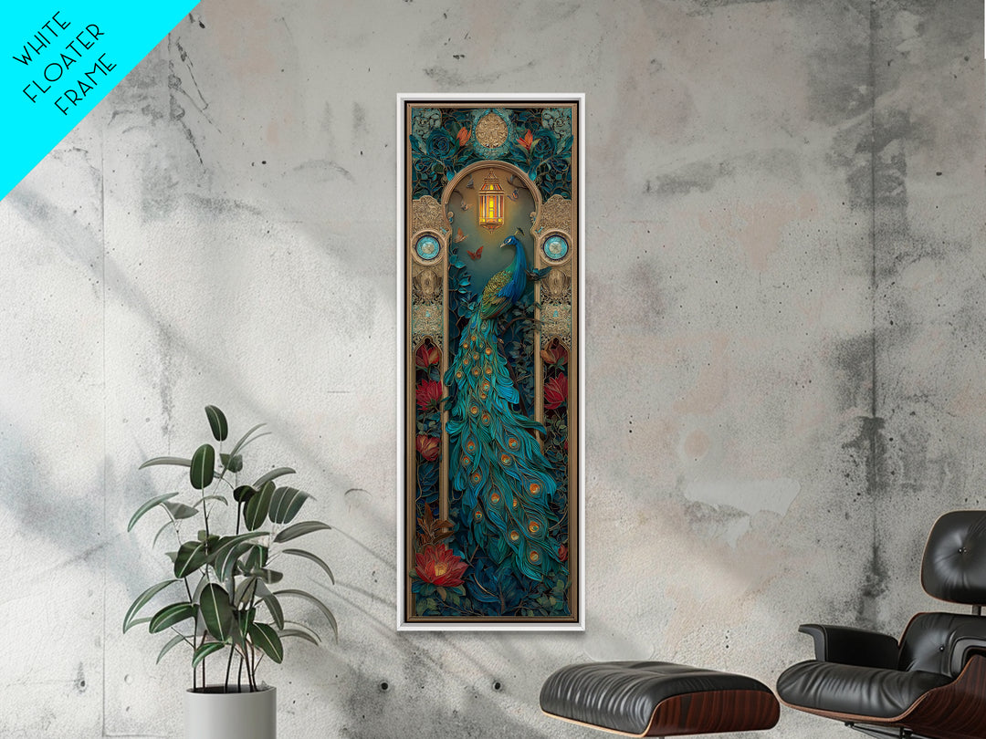 Hera Peacock Symbolism Canvas Print, Mythological Art, Dark Academia Decor, Living Room Decor, Fine Art, Legend, Gallery Decor, MYT-1x3-10