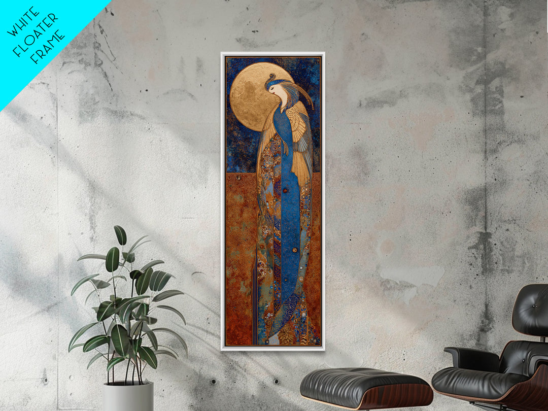 Phoenix Rising from Ashes Canvas Print, Mythological Art, Art, Living Room Decor, Fine Art, Legend, Gothic Home Decor, MYT-1x3-25