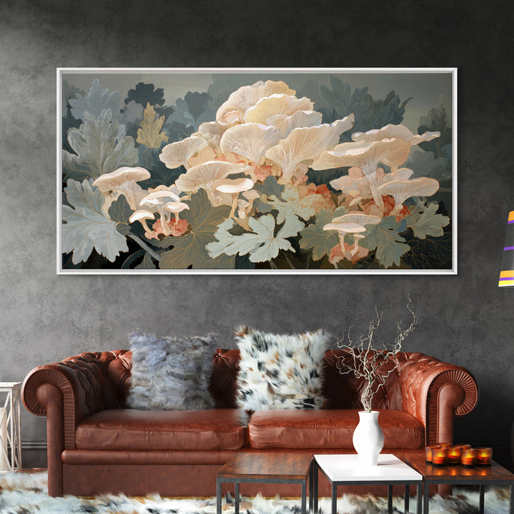 Sunlit Forest Path Canvas Print, Nature Art, Framed Art, Living Room Decor, Nature, Botanical Art, Digital Download Art, NAT-2x1-69