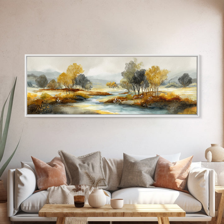 Mushroom Cluster in Enchanted Woodland Canvas Print, Nature Art, Textured Painting, Living Room Decor, Oil Painting, Nature, NAT-3x1-95