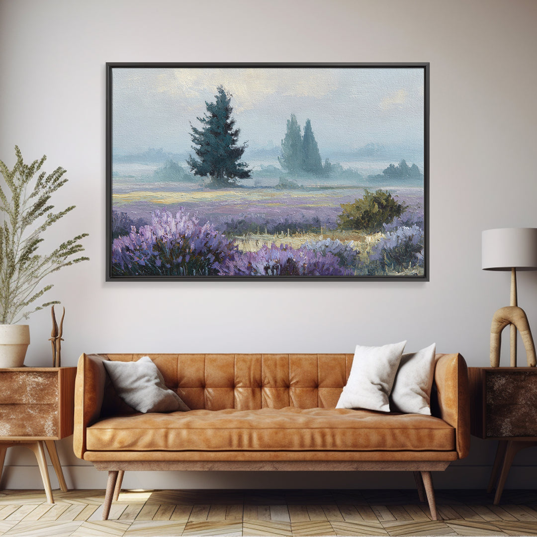Bees Circling Lavender Blossoms Canvas Print, Nature Art, Living Room Decor, Fine Art, Nature, Ocean Art, Bird Wall Art, NAT-3x2-3
