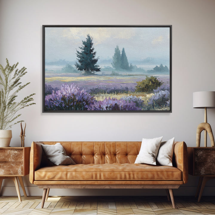 Bees Circling Lavender Blossoms Canvas Print, Nature Art, Living Room Decor, Fine Art, Nature, Ocean Art, Bird Wall Art, NAT-3x2-3