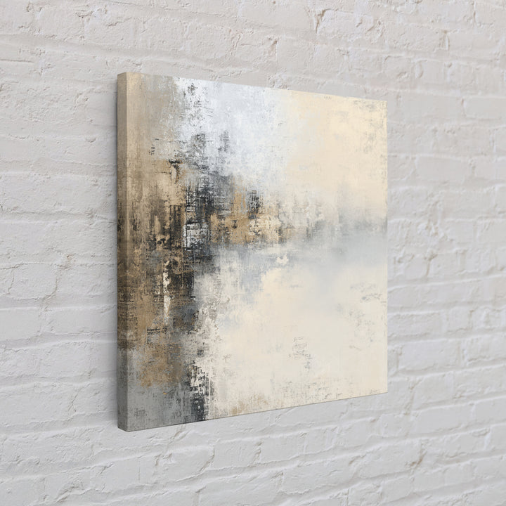 City Map Abstract Framed Canvas Print, Office Art, Digital Wall Art, Office Decor, Abstract Art, Focus, Dopamine Decor, OFF-1x1-44
