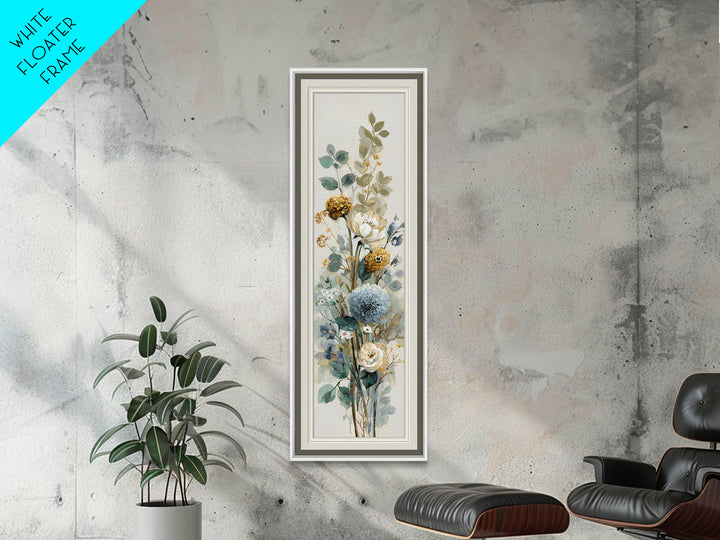 Modern Botanical Print Canvas Print, Office Art, Decor, Office Decor, Oil Painting, Focus, Wall Prints, Ai Art, Digital Print, OFF-1x3-40