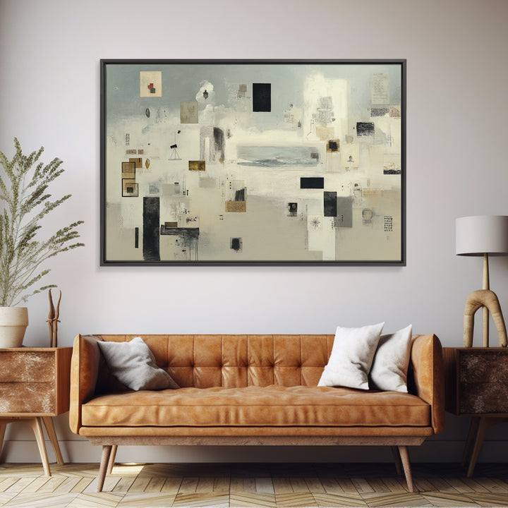 Dignified Neutral Landscape Canvas Print, Office Art, Living Room Decor, Office Decor, Fine Art, Focus, Fine Art Print, OFF-3x2-11