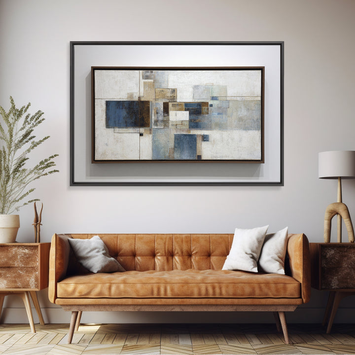 City Map Abstract Framed Canvas Print, Office Art, Art Print, Office Decor, Abstract Art, Focus, Printable, Printable Wall Art, OFF-3x2-96