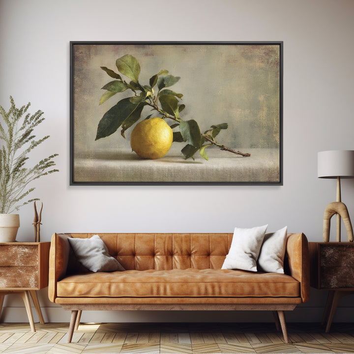 Outdoor Citrus Still Life Canvas Print, Patio Art, Beach House Decor, Patio Decor, Outdoor, Modern Decor, Fine Art Print, PAT-3x2-33