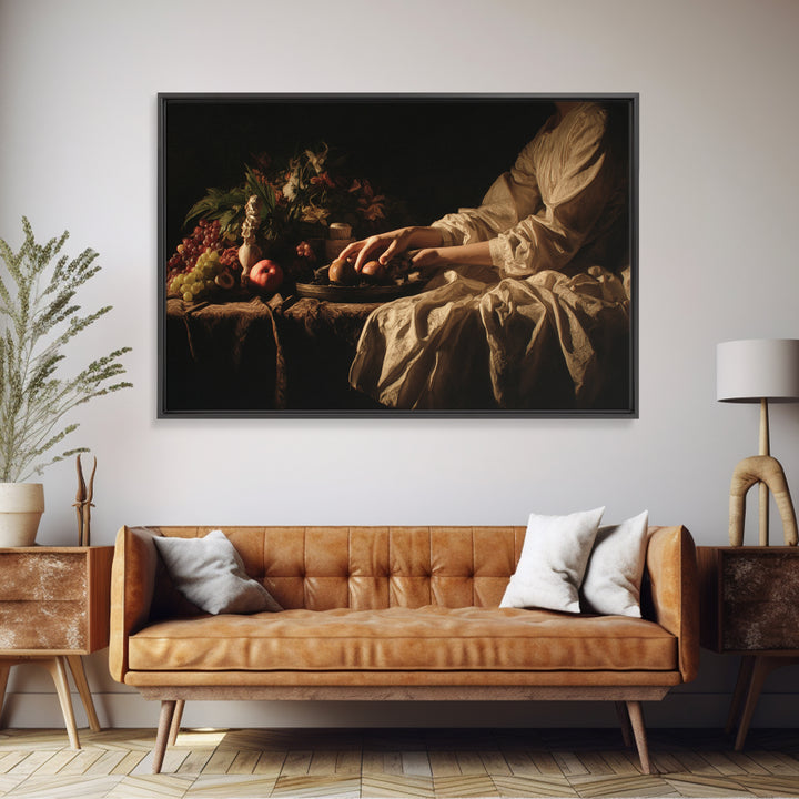 Classical Hands Study Canvas Print, Renaissanceinspired Art, Paintings, Living Room Decor, Fine Art, Classic, Unique Wall Decor, REN-3x2-66