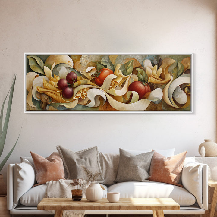 Sushi Fish and Ceramic Plate Composition Framed Canvas Print, Restaurant Art, Gallery Decor, Restaurant Decor, Fine Art, Bistro, RES-3x1-69