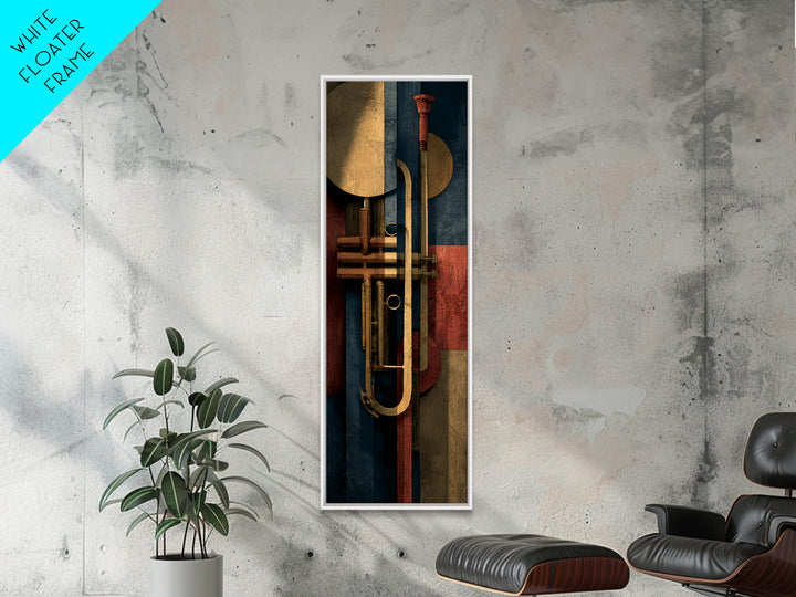 Album Cover Abstract Without Readable Text Canvas Print, Recording Studio Art, Unique Home Decor, Studio Decor, Abstract Art, RSA-1x3-10