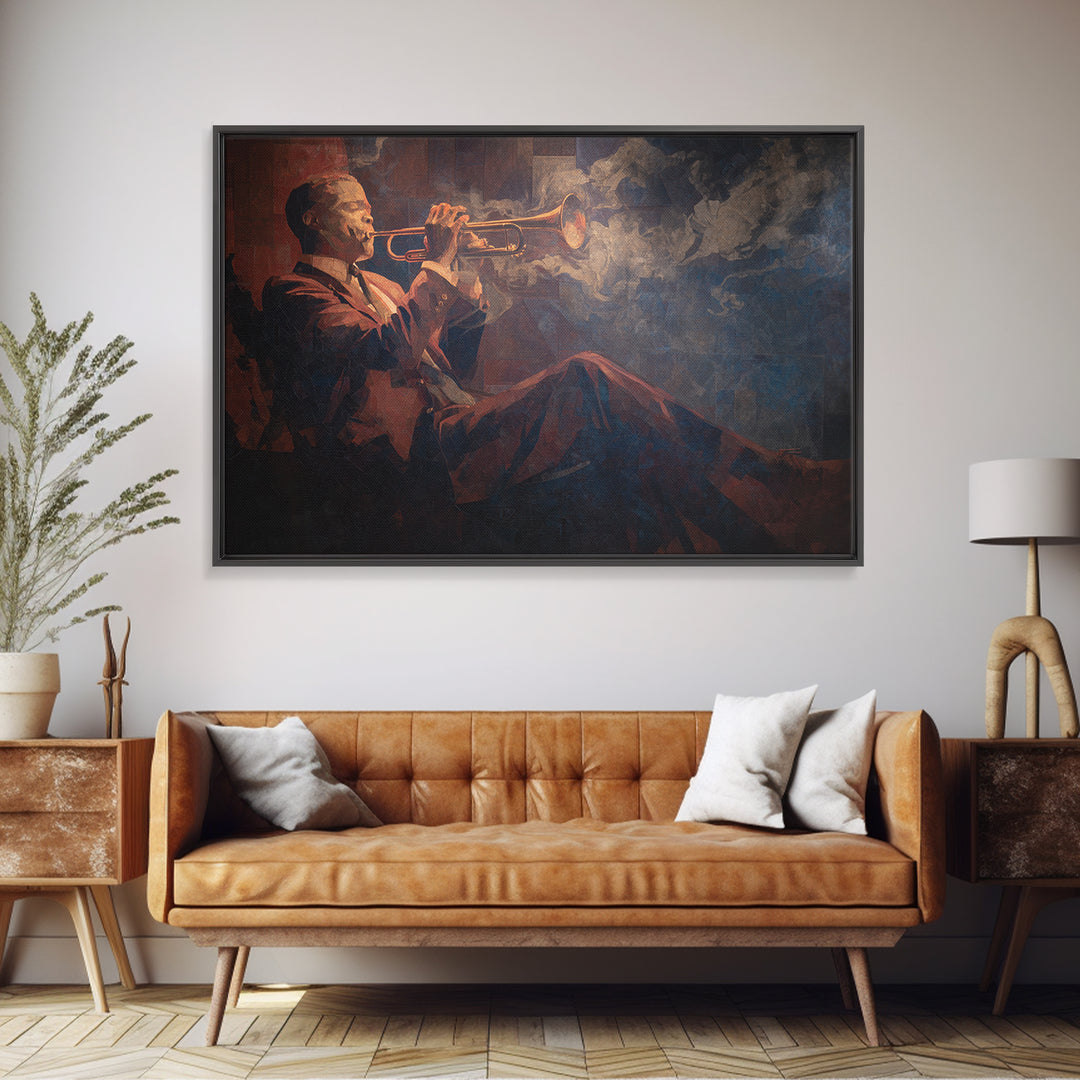Sound Booth Foam Pattern Transformed into Design Canvas Print, Recording Studio Art, Music Decor, Studio Decor, Analog, RSA-3x2-76