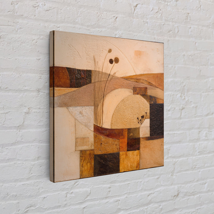 Wood Grain Abstract Framed Canvas Print, Rustic Art, Neutral Decor, Farmhouse Decor, Abstract Art, Rustic, Home Decor, RUS-1x1-80