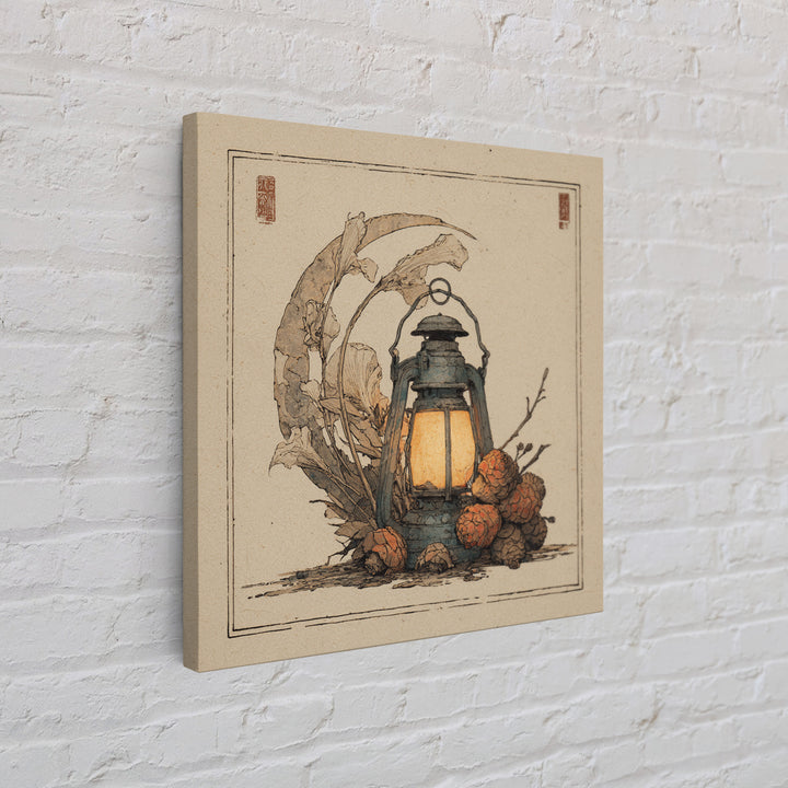Rusty Horseshoe and Rope Composition Canvas Print, Rustic Art, Statement Artwork, Farmhouse Decor, Rustic, Digital Prints, RUS-1x1-85