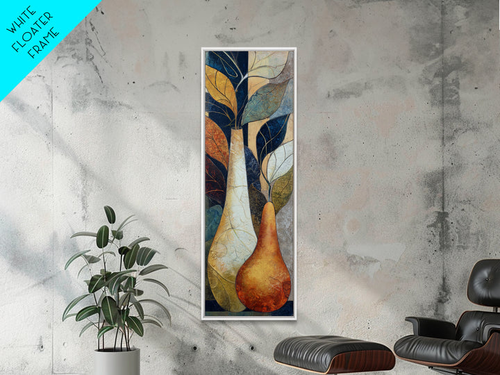 Rustic Pear and Apple Still Life Canvas Print, Rustic Art, Farmhouse Decor, Rustic, Gallery Wall Art, Landscape Wall Art, RUS-1x3-81